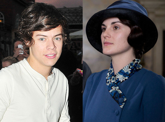 Michelle Dockery, Downton Abbey, Harry Styles Michelle Dockery, Downton Abbey, Harry Styles